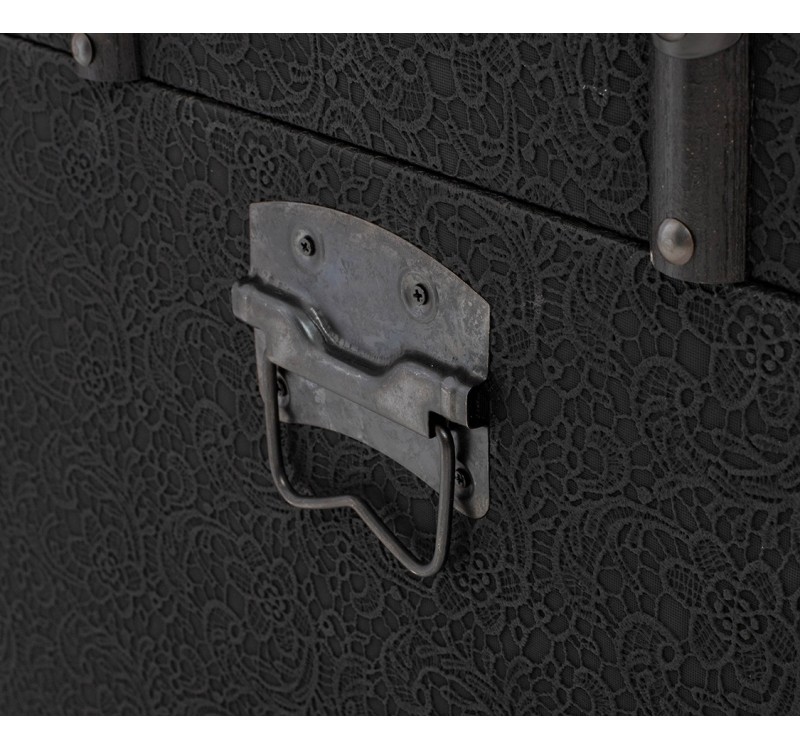 KARE skrzynia VOYAGE M czarna