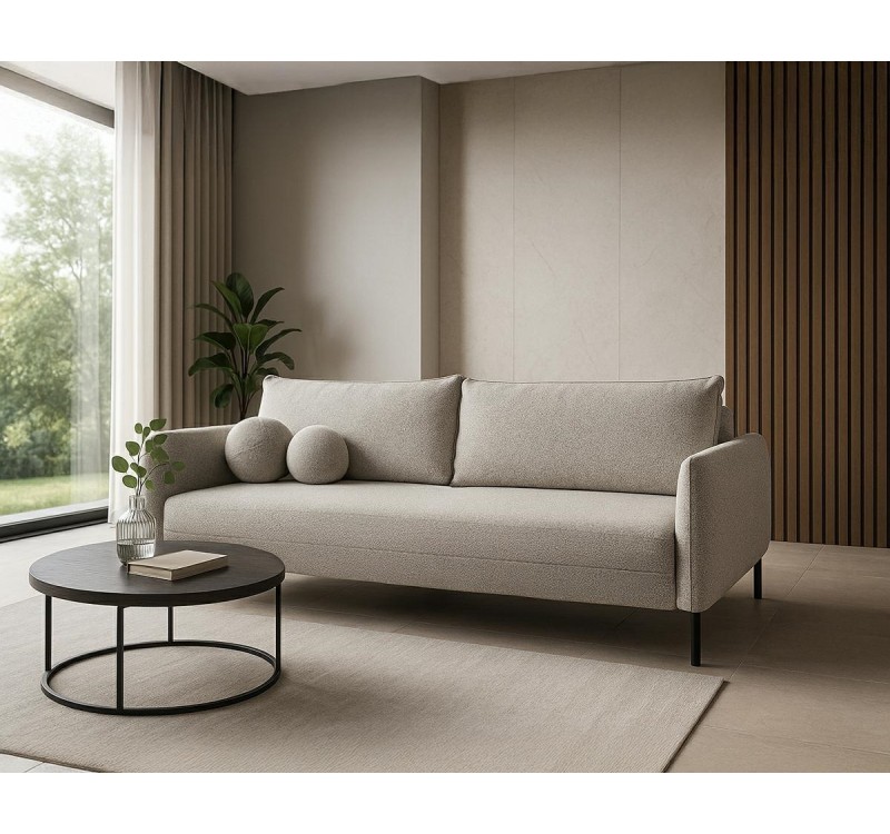 Sofa AURORA z funkcją spania - I grupa    tkanin