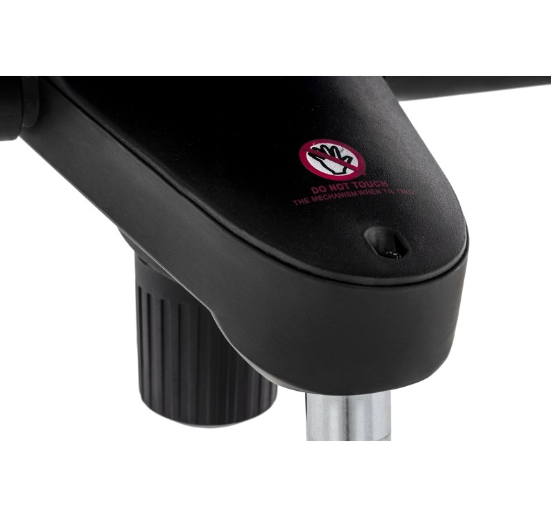 Fotel biurowy LOUNGE BUSINESS biały - sklejka orzech,włoska skóra naturalna, stal polerowana